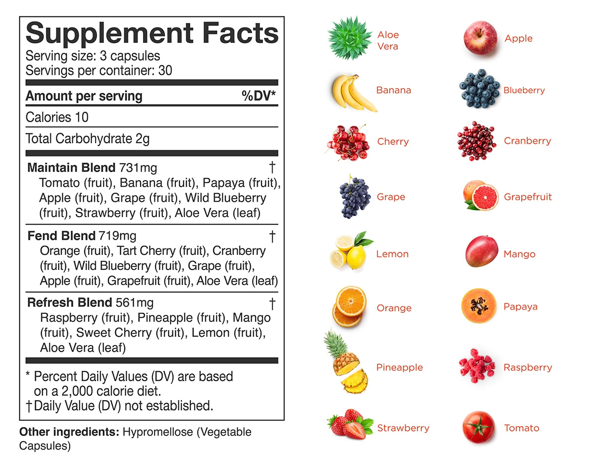 Balance of Nature Fruits supplement