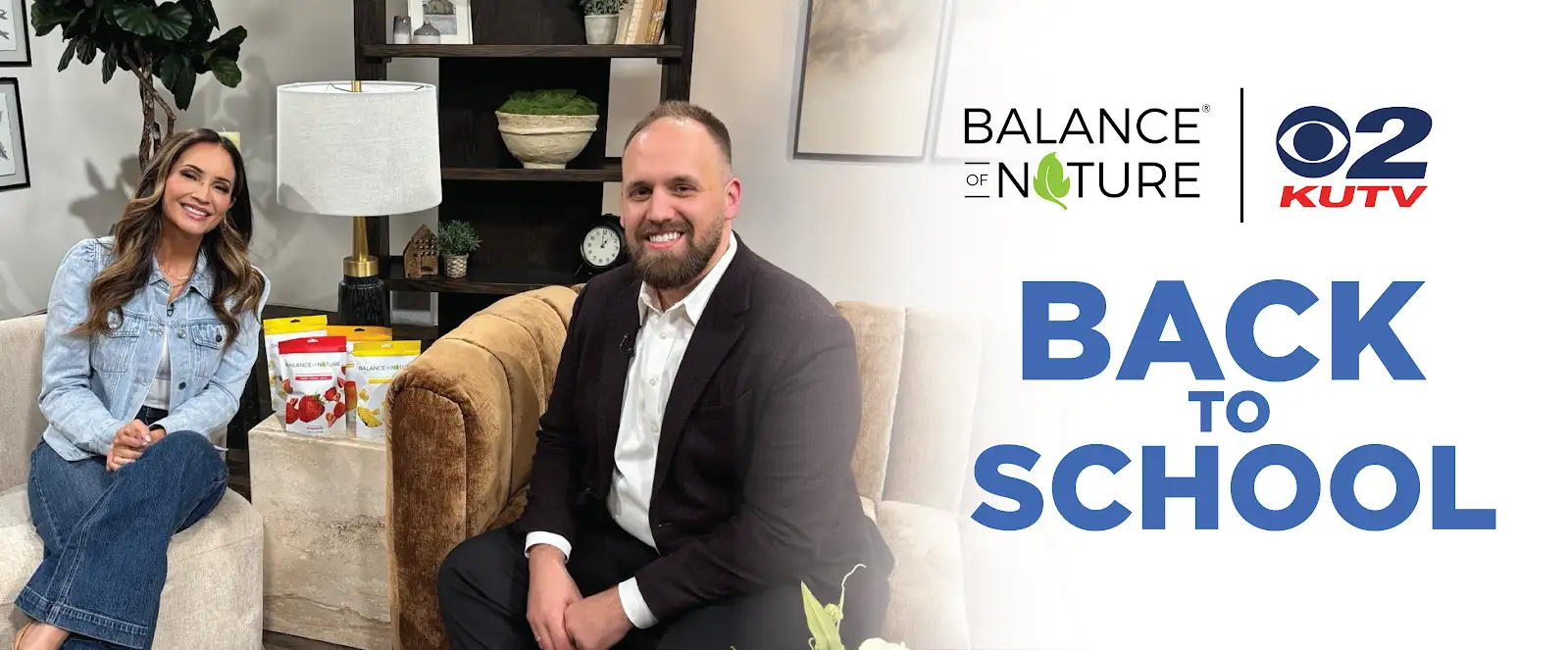 Balance of Nature® Helps Support Utah Classrooms Through KUTV’s Back 2 School Drive